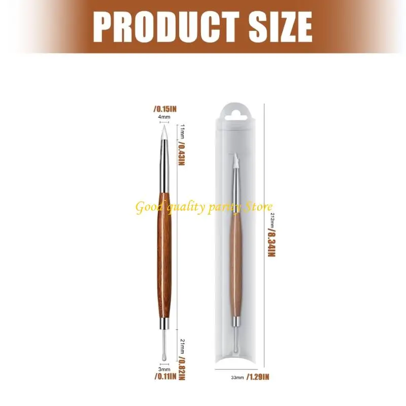M4YA Professional Design Brush Double Tip Carving Instrument Art Pen