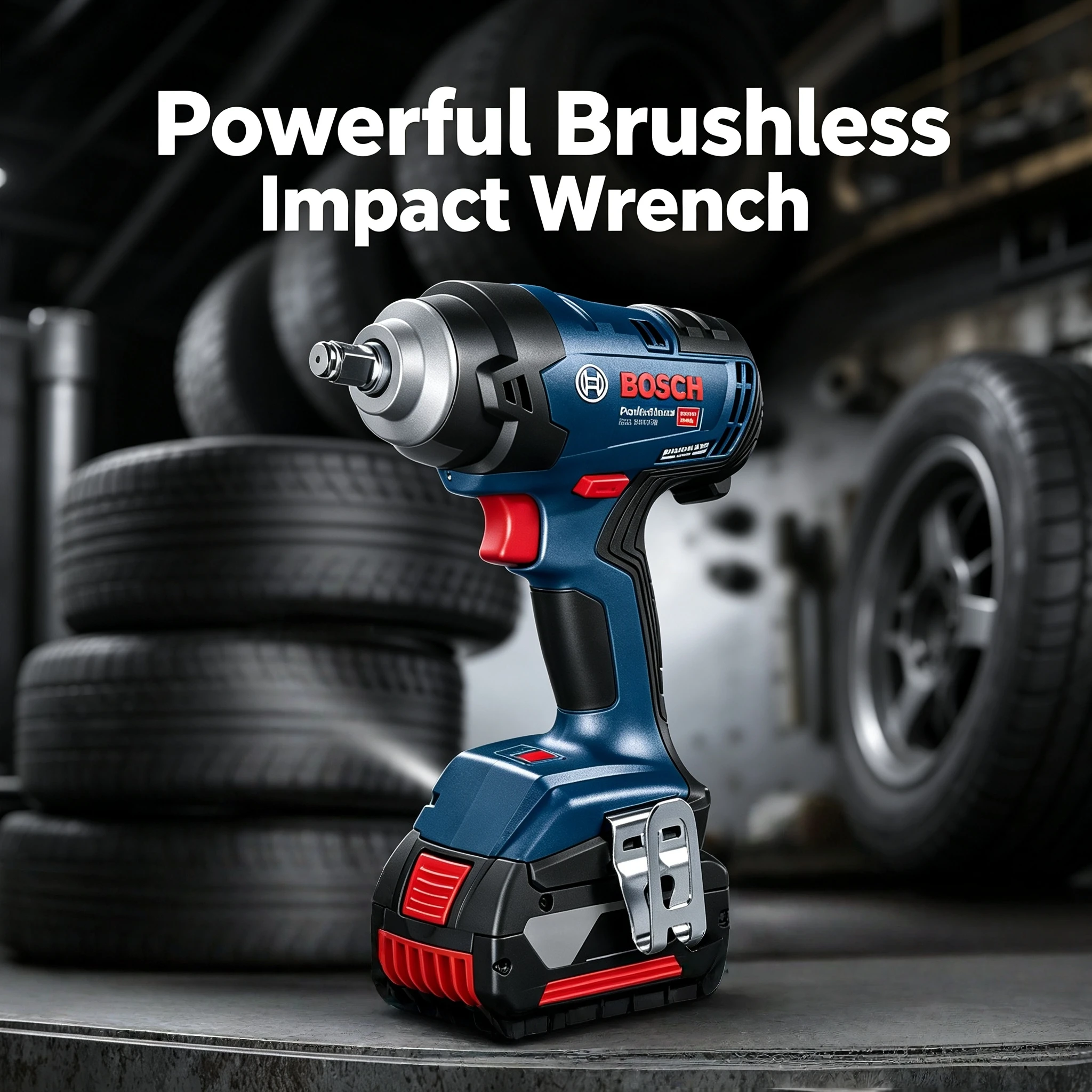 Bosch Cordless Impact Wrench GDS 18v-400 Brushless 400Nm Impact Driver Torque Wrench Bosch 18V Power Tools Without Battery