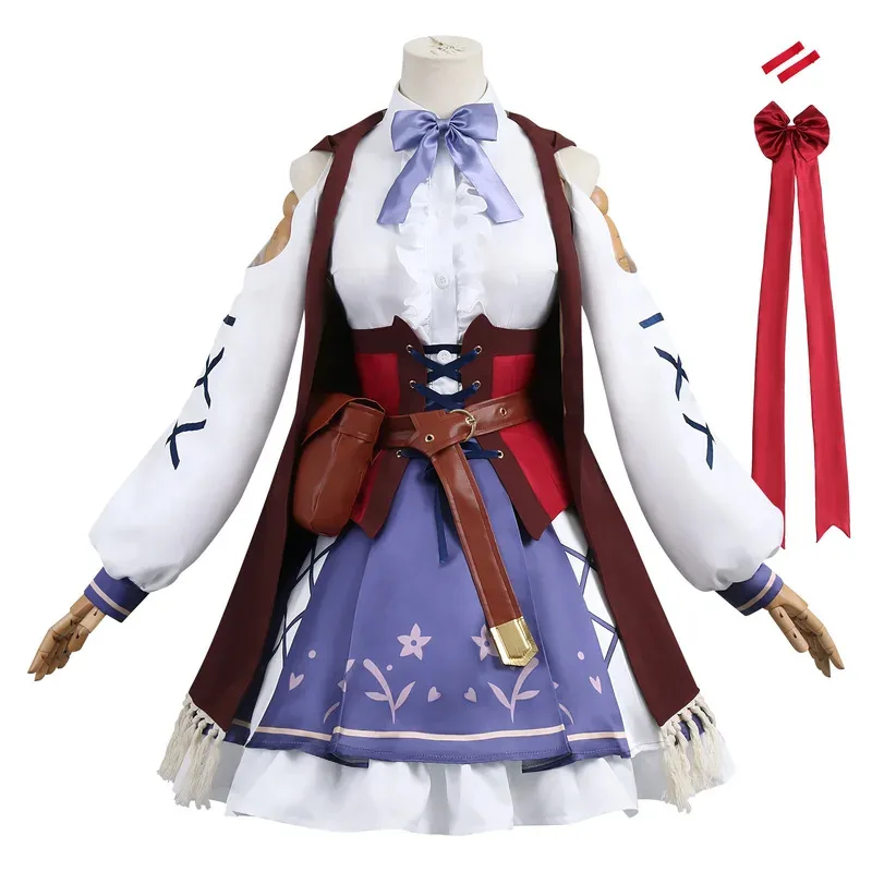 ABC123 أنيمي ملابس جميلة ديربي التأثيرية Matikanetannhauser فستان أرجواني جميل أنيمي المرأة النصر Oux ؛ 3,f'6,h.7;j #3