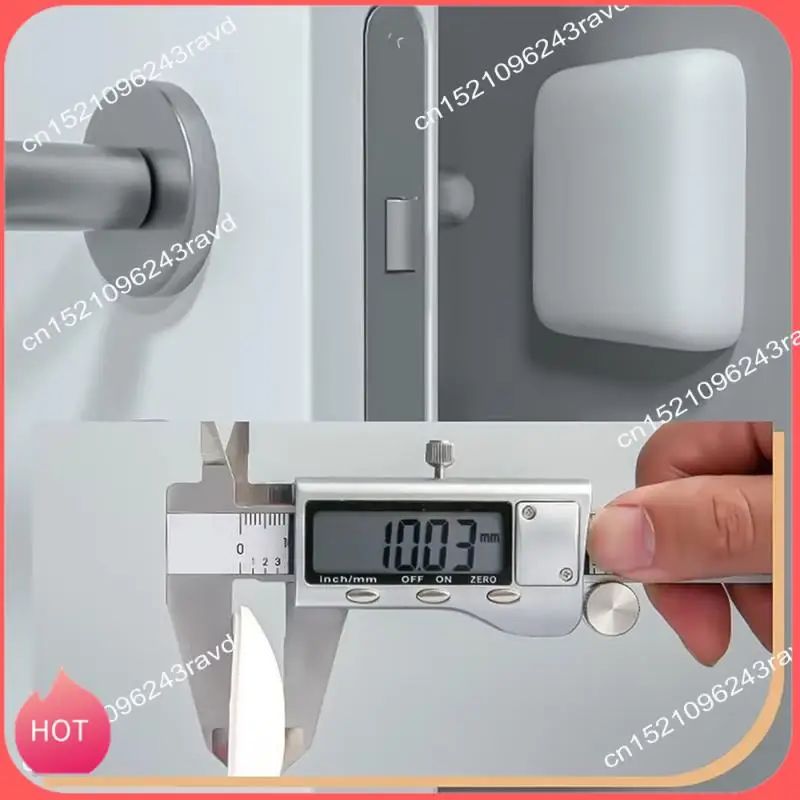 HOT-Silicone Door Stopper Wall Protector Pads - Self-Adhesive, Anti-Shock, Mute Handle Bumpers For Home Improvement