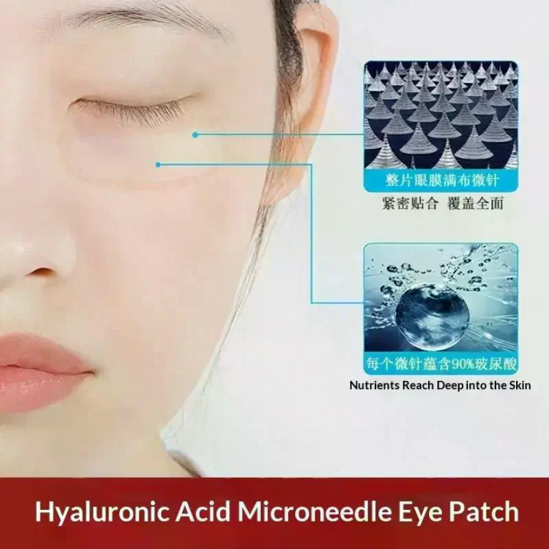 Microneedle Hydrating Eye Mask 1 Pair for Smooth and Youthful Skin