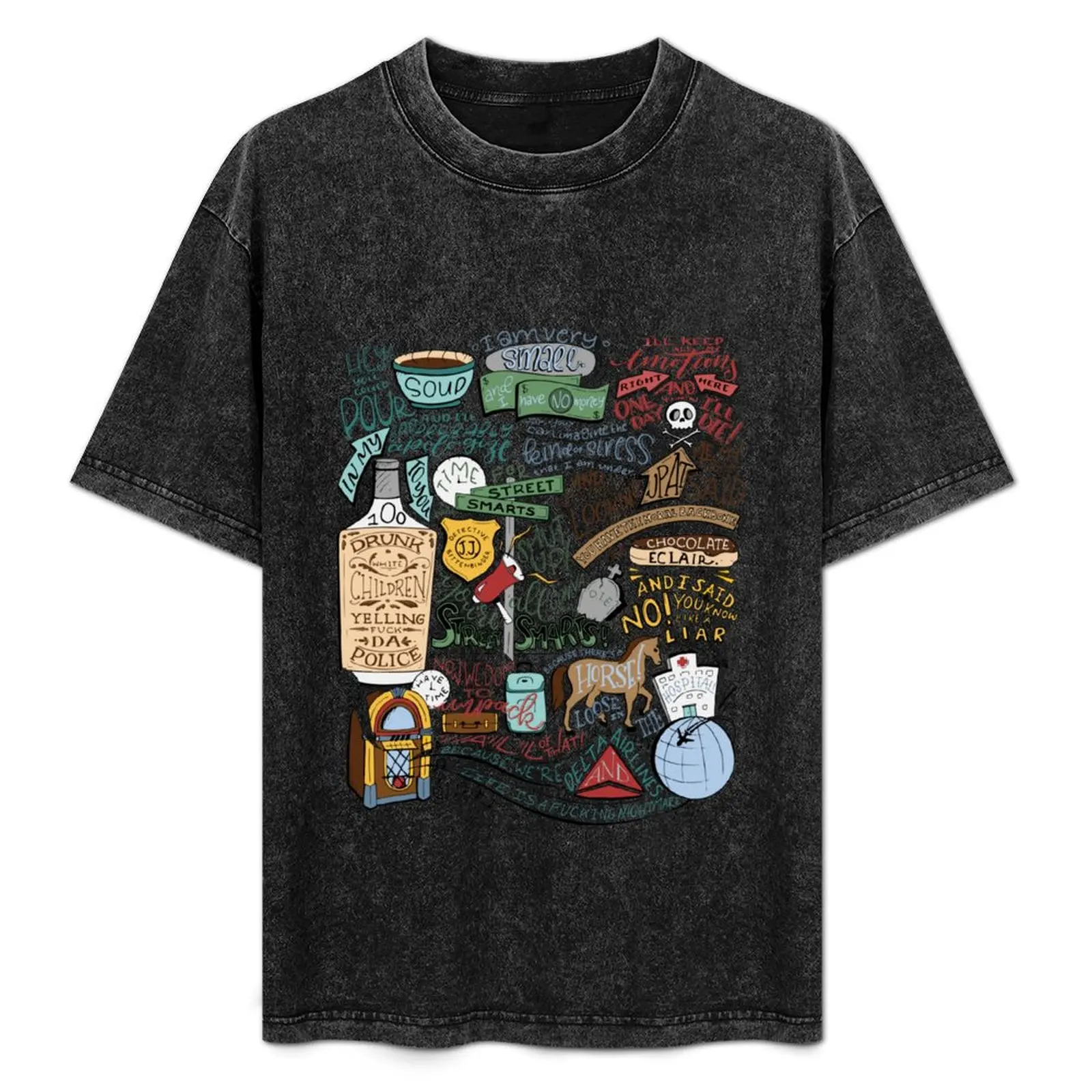 

(Colorized) John Mulaney Quote Compilation T-Shirt Basic Comfort Fit T-Shirt for Men