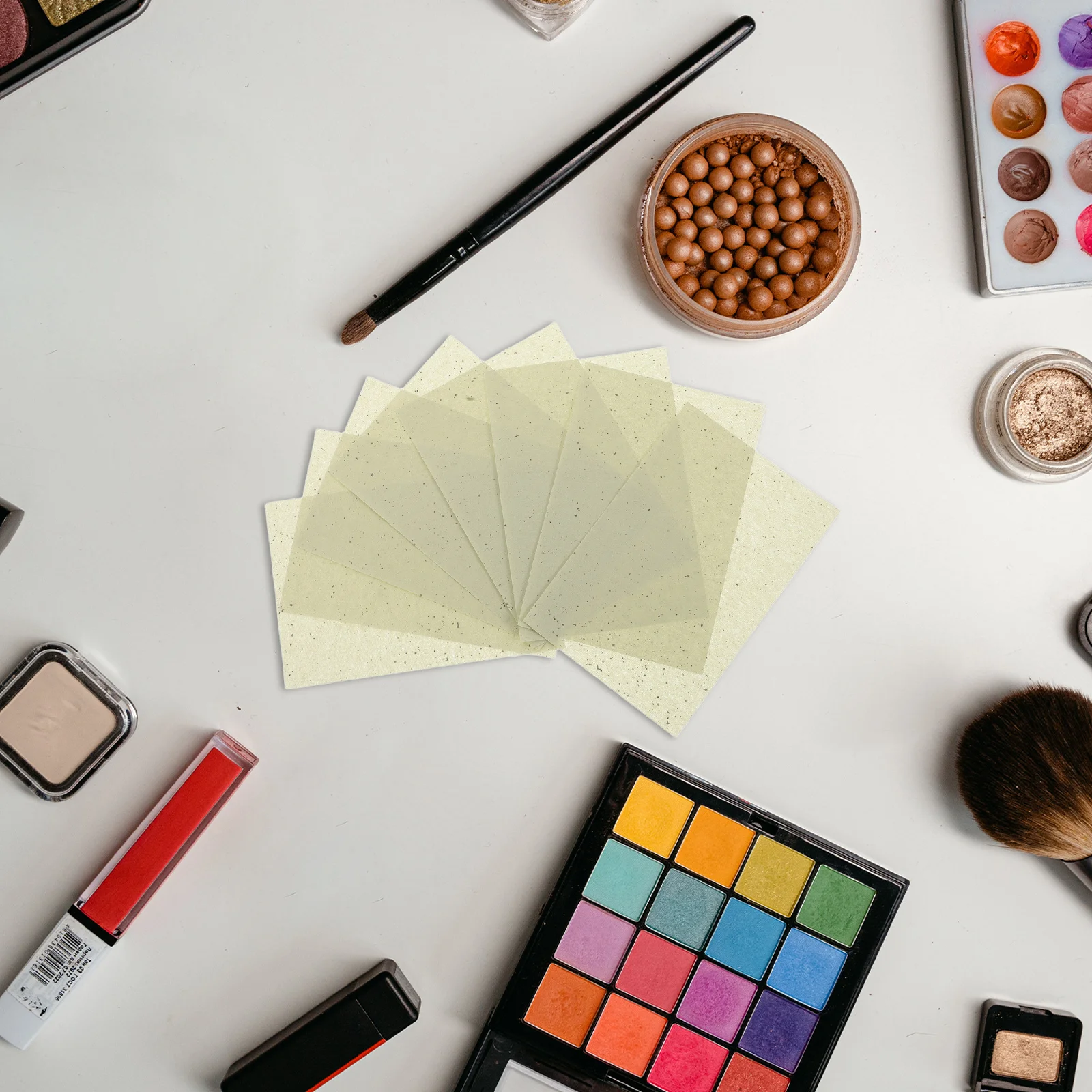 100 قطعة من أوراق امتصاص زيت الوجه ذات الملمس الناعم ورق نشاف الوجه وأوراق التحكم في زيت المكياج للبشرة الدهنية #3