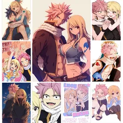 1pc Naz And Lucy Animation Fairy Tail Poster Poster Art Print Bar Living Room Furniture Decor