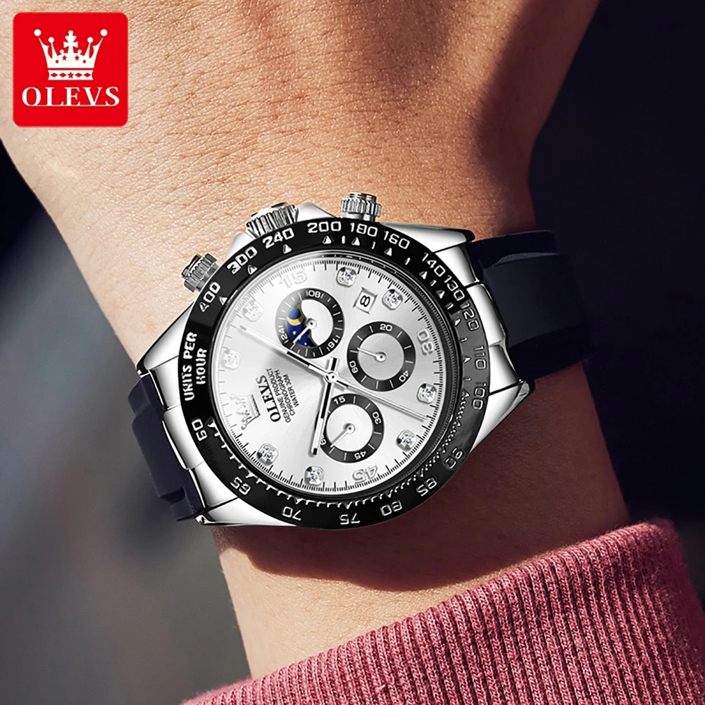 Relojes cronógrafo originales  - Luxury Watch White reseña y precio