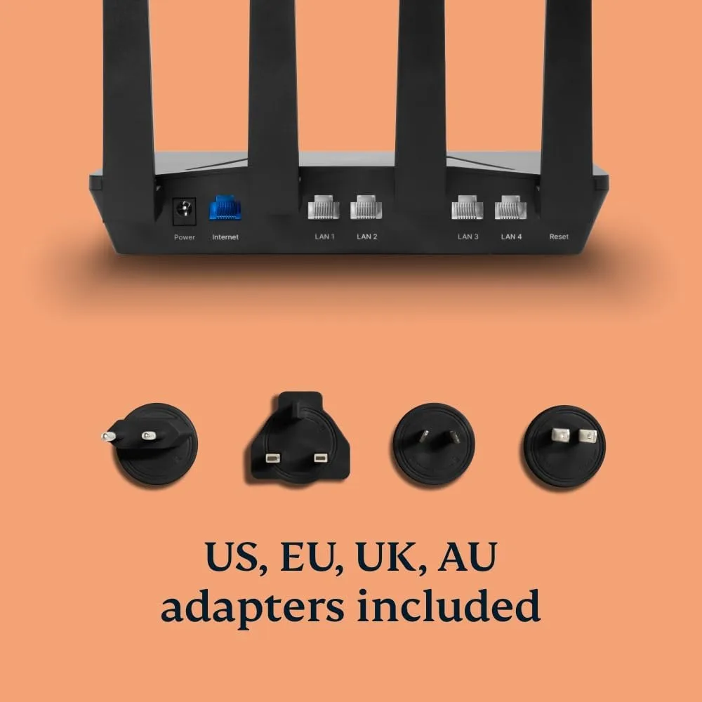 نسخة مطورة |   راوتر واي فاي 6 VPN للمنزل |   حماية الأجهزة غير المحدودة - شحن مجاني