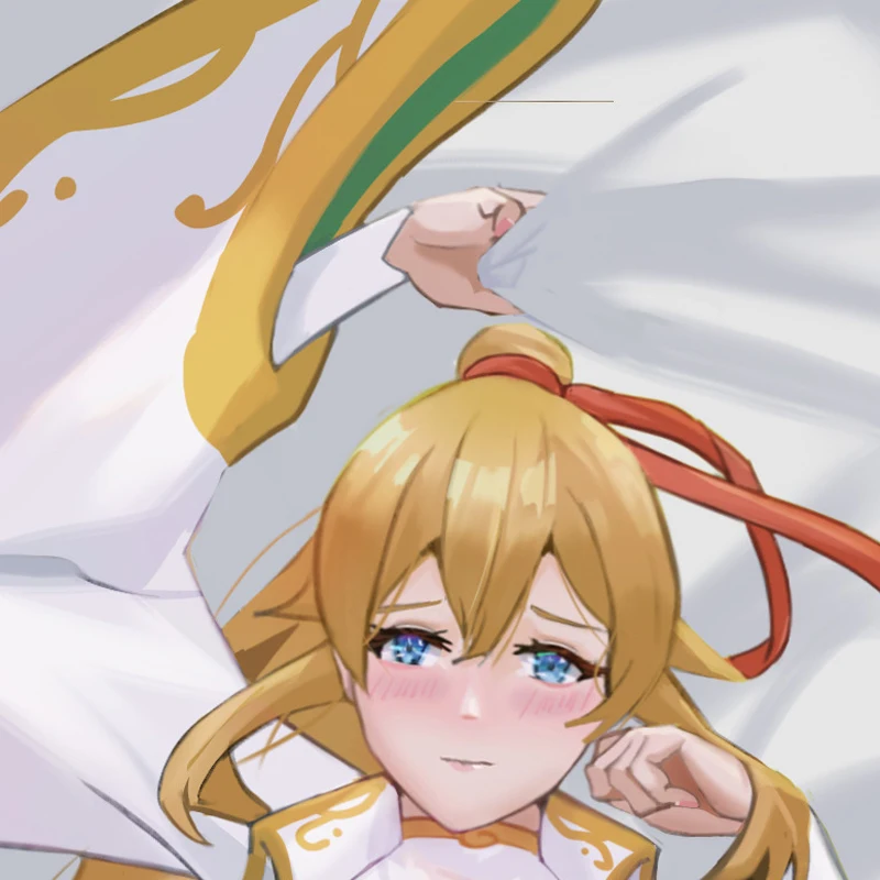 

Dakimakura Anime Pillow Cover Artoria Pendragon Double Sided Print 2Way Cushion Cover Xmas Gifts