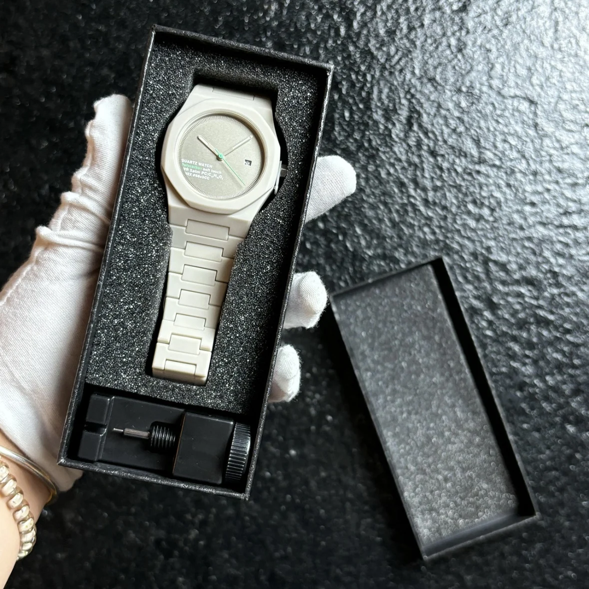 モダンな 3D スケッチ アート ファッション レジャー クォーツ ムーブメント時計クリエイティブ デザイン