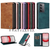 Magnetic Leather Wallet Flip Case For OPPO A98 A96 A94 A93 A79 A78 A72 A60 A58 A40M A38 A17 A16 A15 A9 A7 A5 A3 F19 F17 4G 5G