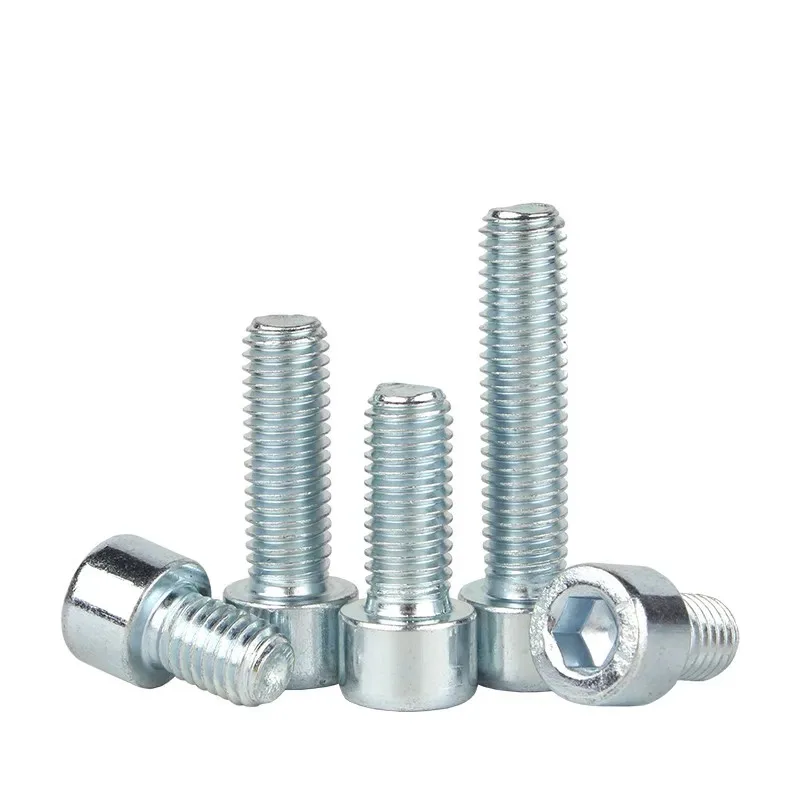 

8.8 Class Hex Socket Cup Head Cap Screws M3 M4 M5 M6 M8 M10 Zinc Plated Metric Allen Bolts for Industrial Applications