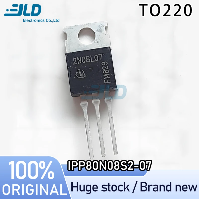 (20 قطعة/الوحدة) IPP80N08S2-07 100% إلكترونيات جديدة TO220 شرائح احترافية وقفة واحدة طلب مخزون مناسب Elektronik