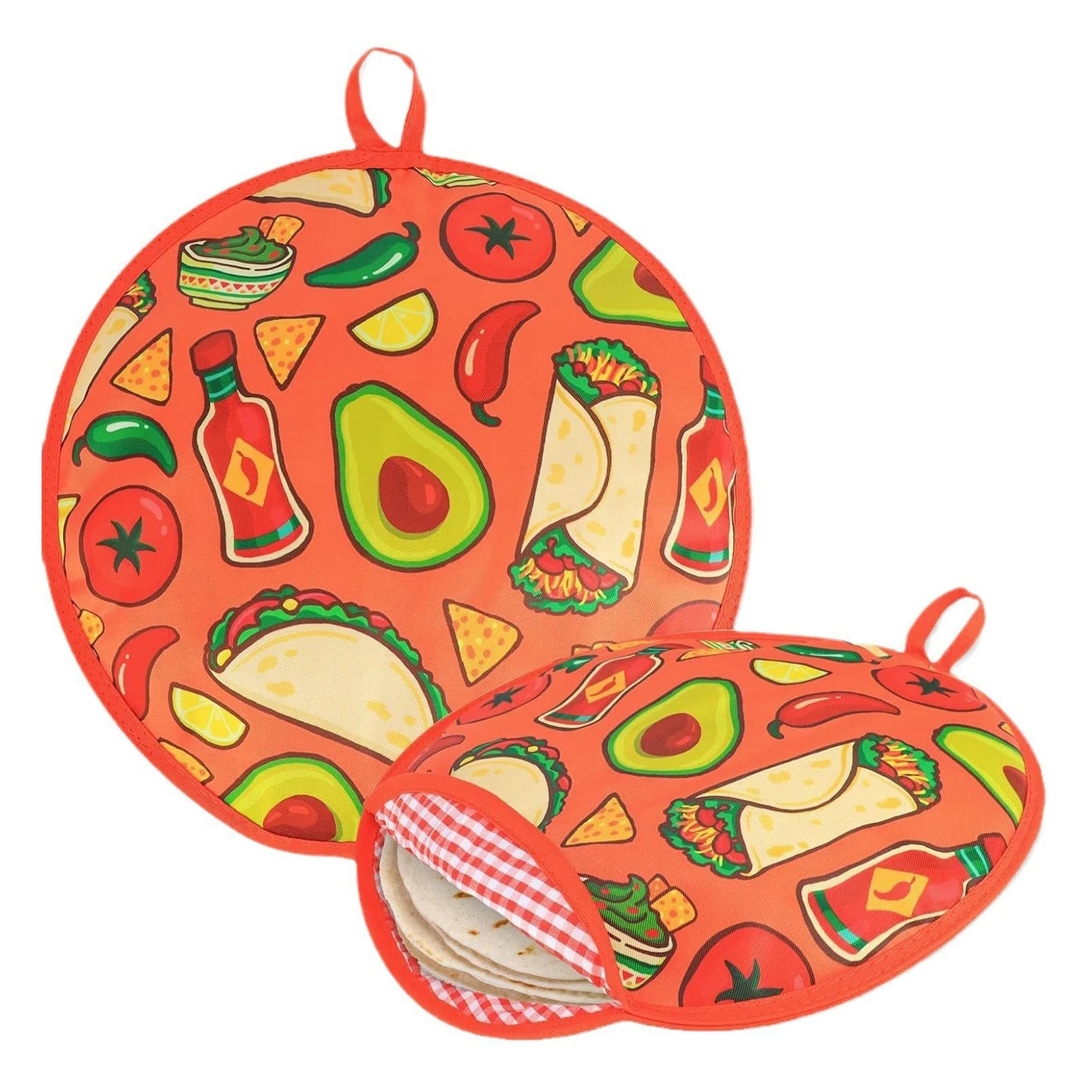 Tortilla Warmer Cloth - Scatola Roti per rotolare Roti senza