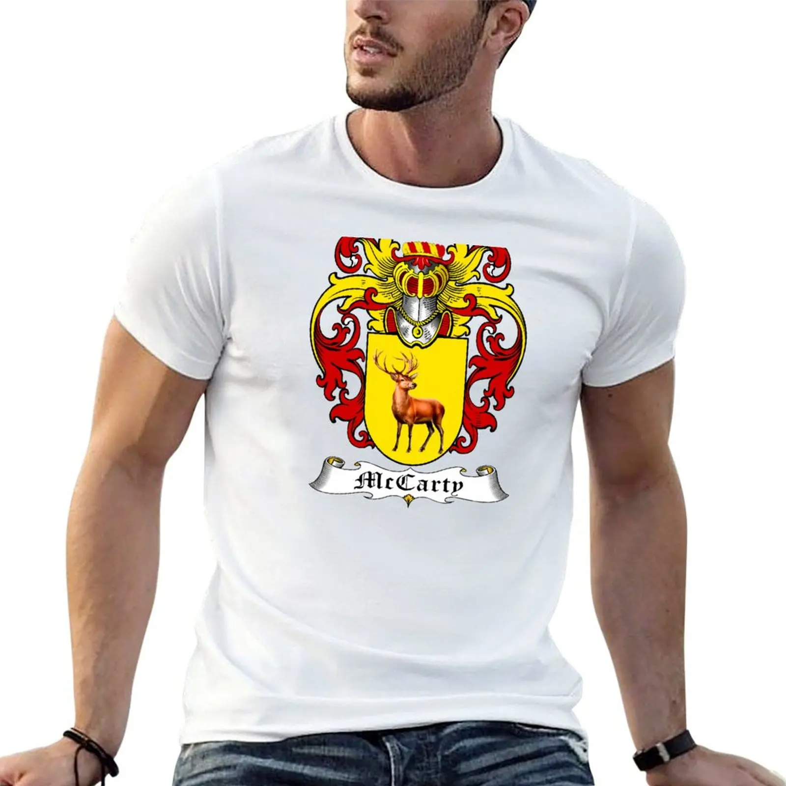 

McCARTY T-Shirt printed t shirts for man t shirts for man slim fit cotton t shirt pack T-shirt