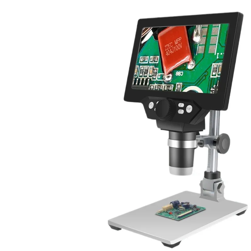 

Suitable for 24 Million Electron Microscope High Definition 7 Inch Industrial Digital Magnifying Glass 1200 Times Circuit Board