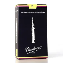 2024 New Original Vandoren Blue Box Bb Soprano Saxophone Reed 2.0/2.5/3.0【10 Reeds/box】