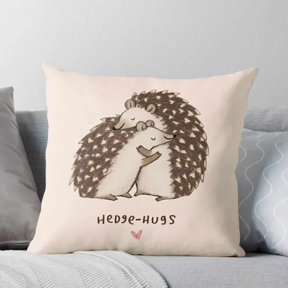 Hedge-hugs Throw Pillow Luxury Cushion Cover Cushions Cover pillow