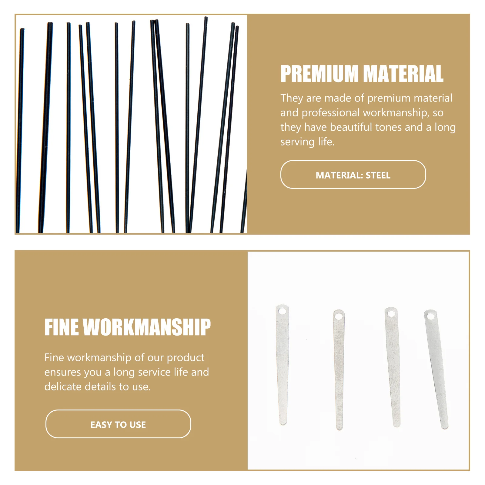 

1Set Sax Spring Needles Professional Tenor Saxophone Reeds Durable Instrument Repairing Accessories Clarinet Reeds