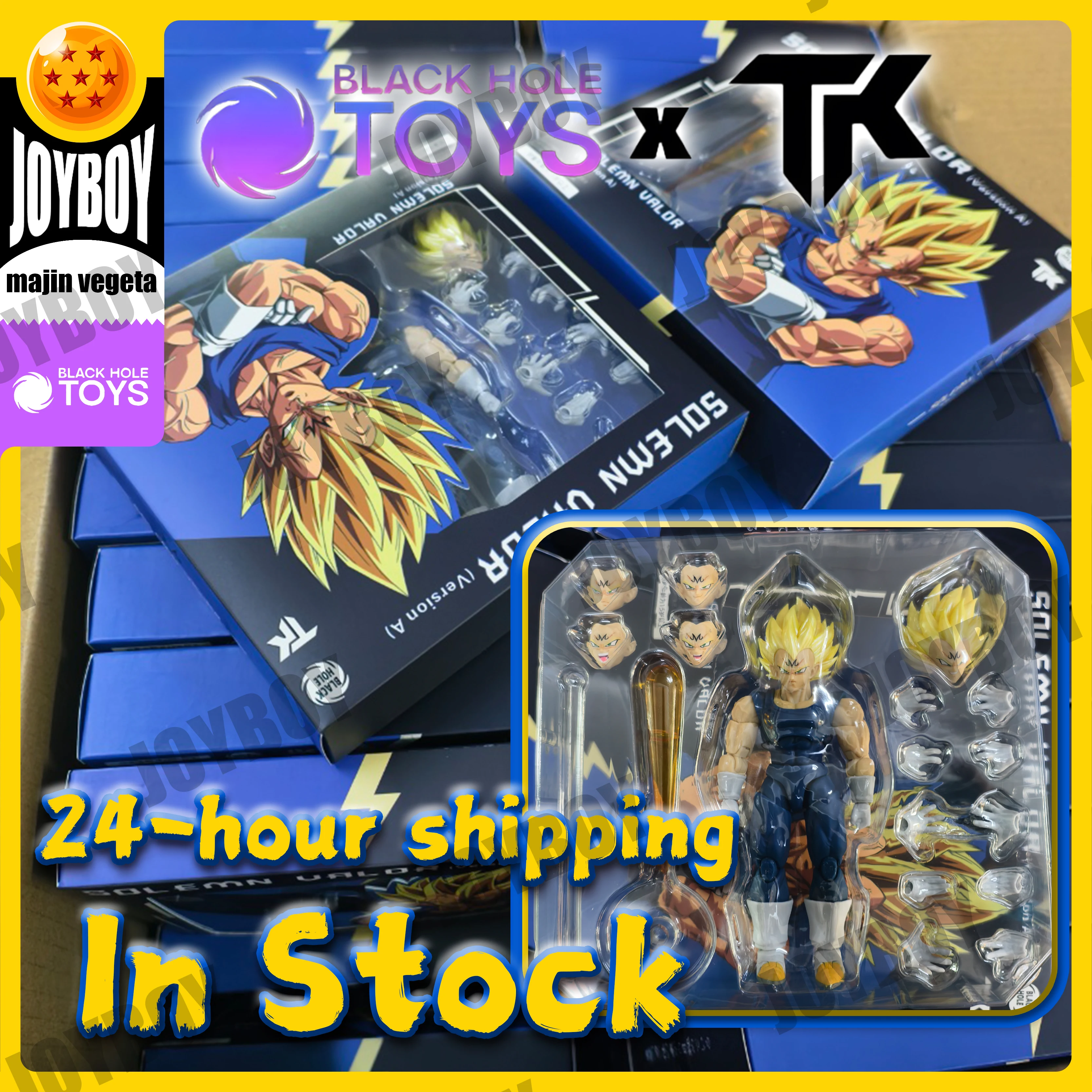 Em Estoque: Bonecos Black Hole Toys & Figuras de Anime Dragon Ball TK SHF Super Saiyan SSJ Majin Vegeta Full Power - Modelos de Bonecos de Ação