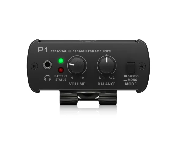 

BEHRINGER POWERPLAY P1 In-Ear monitor amplifier switchable stereo/mono operation with mix function