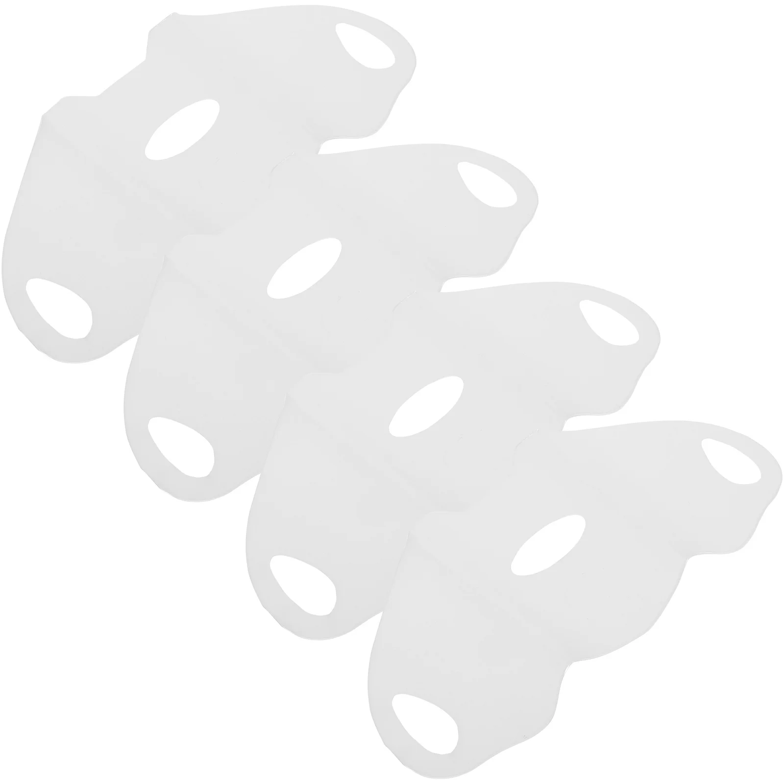 

4Pcs Gel Face Masks Elastic Fabric Moisturizing Skin Care Mask for Outdoor Activities Sun Protection Uv Face Sticker