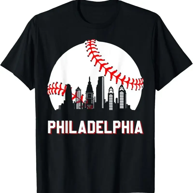 Vintage Distressed Philly Baseball Lovers T Shirt