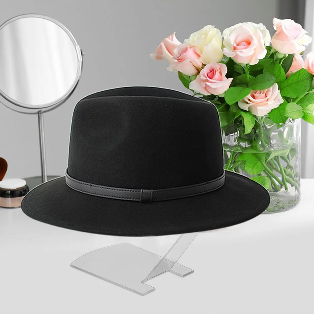 

2Pcs Hat Display Stand Dome Shaped Acrylic Holder Rack for Shop Retail Hat Storage Organizer Cap Holder Stand