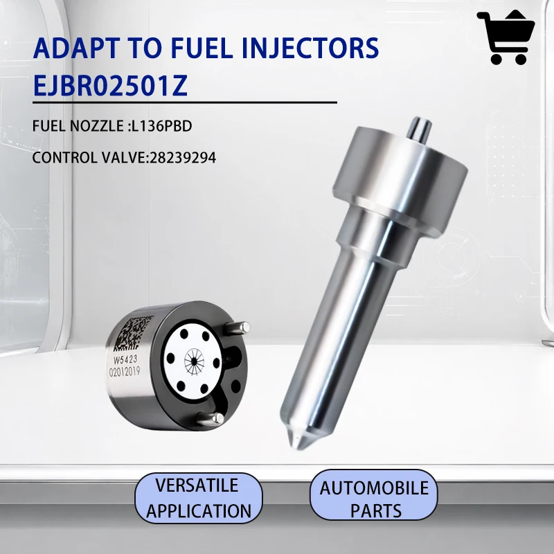 For SsangYong Diesel Engine L136PBD Common Rail Fuel Nozzle 28239294 Control Valve Assembly Fits EJBR02501Z Fuel Injector.LH2730