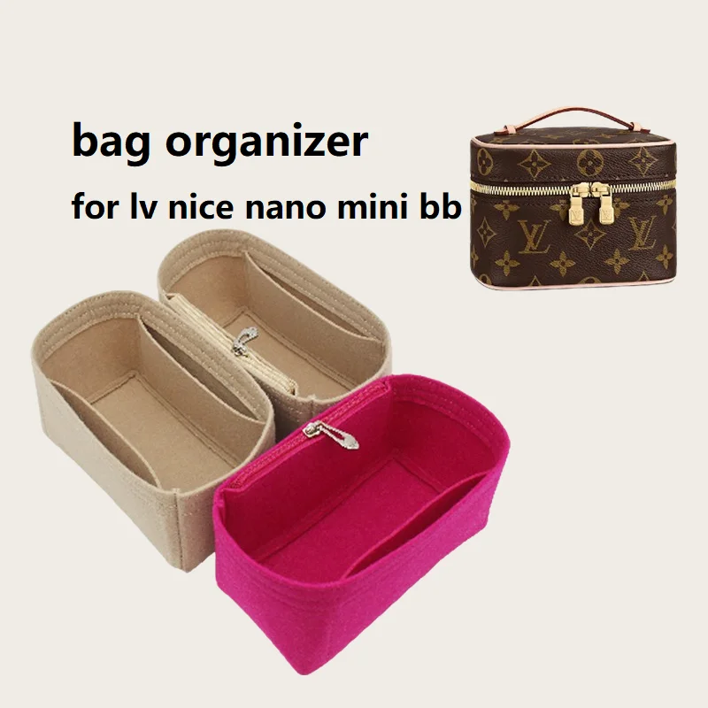 バッグオーガナイザー-lv-ナイスナノミニbbバッグインサート用-カスタマイズカラー