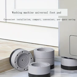 4pcs Elevated Bases for Washing Machines Designed to Prevent Slipping Vibrations Suitable for Refrigerators to Raise Stabilize