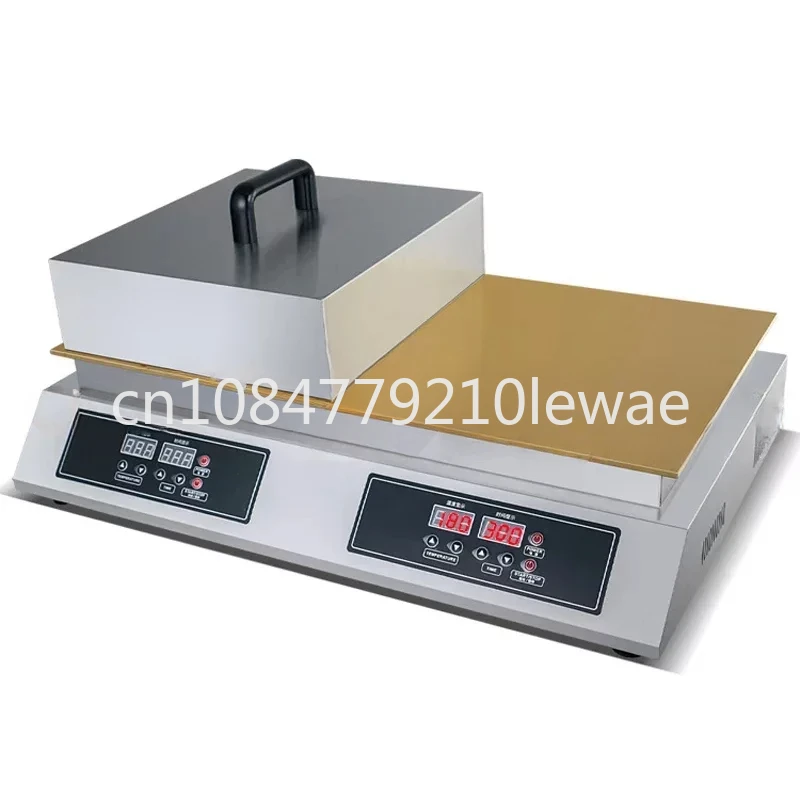 Electric Soufflé Machine Commercial Dorayaki Cookie Maker Pure Copper Digital Snack Double-headed 2600W FC-S36-2