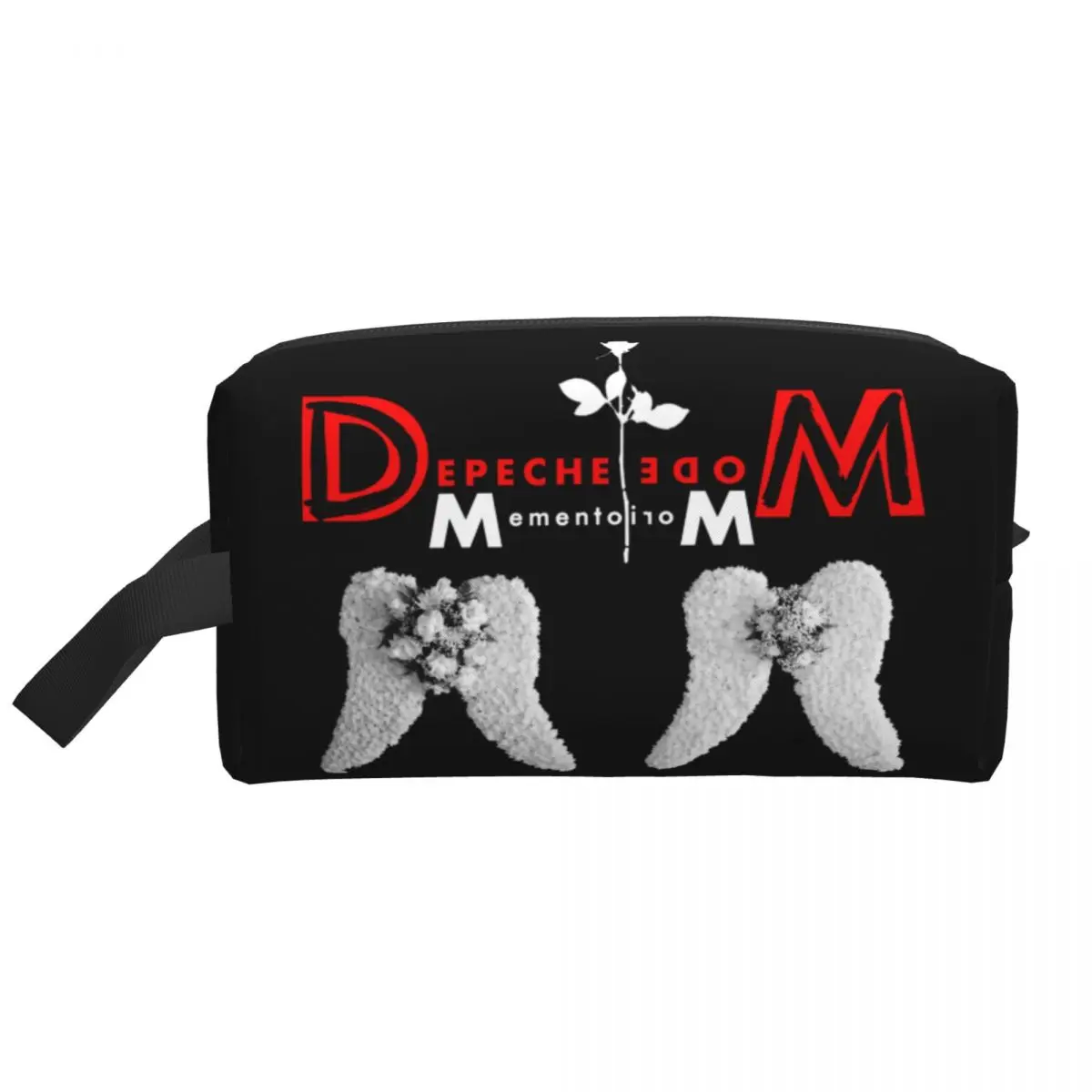 Depeche Cool Mode Electronic Rock Makeup Bag for Women Travel Cosmetic Organizer Kawaii Storage Toiletry Bags