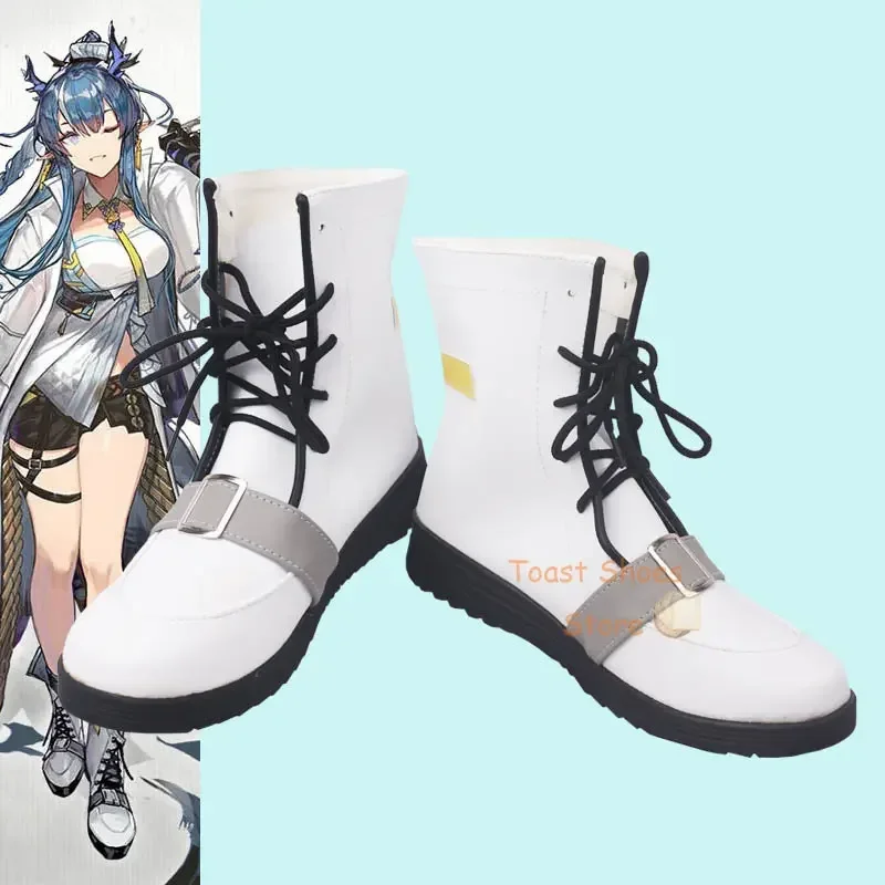

Game Arknights Ling Cosplay Boots Comic Anime Game for Con Halloween Cosplay Costume Prop Shoes