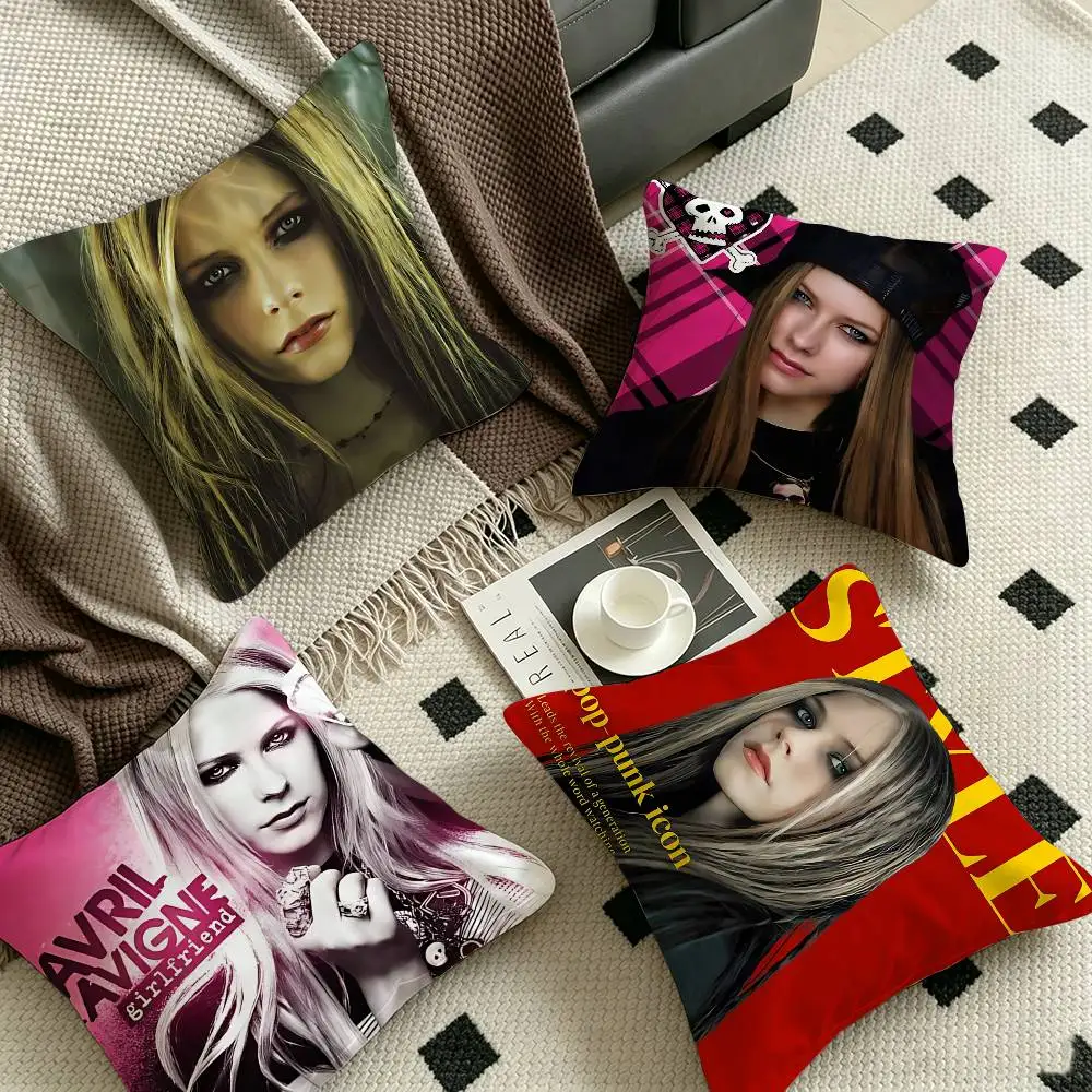 Singer A-Avril R-Ramona Lavigne Cushion Cover Decorative Pillow Sofa Home Decor case pillow cases