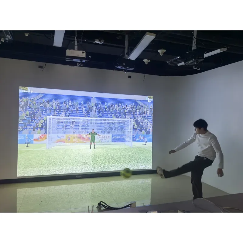 Kids Projection Interactive Football Game Software for Early Childhood Education