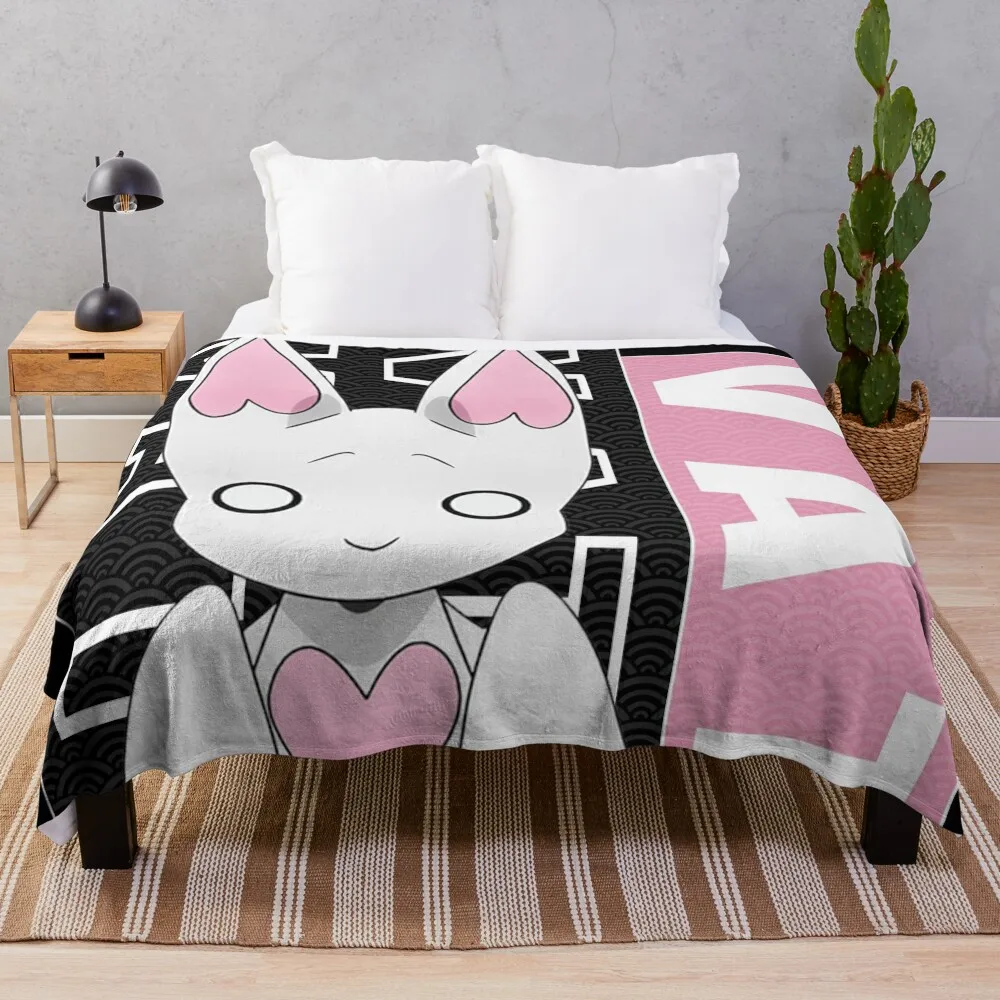 Vatz ヴァツ Mahou Shoujo ni Akogarete - Gushing over Magical Girls Throw Blanket Blankets For Bed For Decorative Sofa Blankets