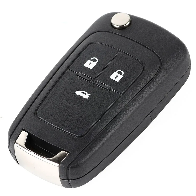 KEYECU 433MHz 4D70 Chip FCC ID: 2ALBS1SG24 OEM Originele Onderdelen Opvouwbare Flip Afstandsbediening Sleutelhanger voor Chevrolet Aveo Cavalier 2019 2020