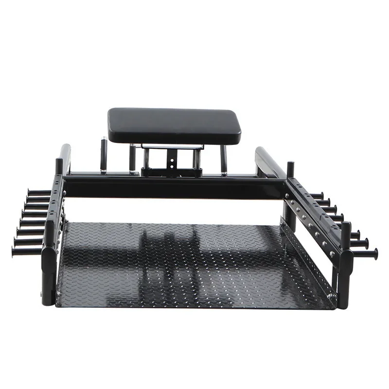 Hip Thrust Machine Gym Hip Bridge Trainer Commercial Buttock Glute Training Fitness Equipment for Strength Workout Bare Metal