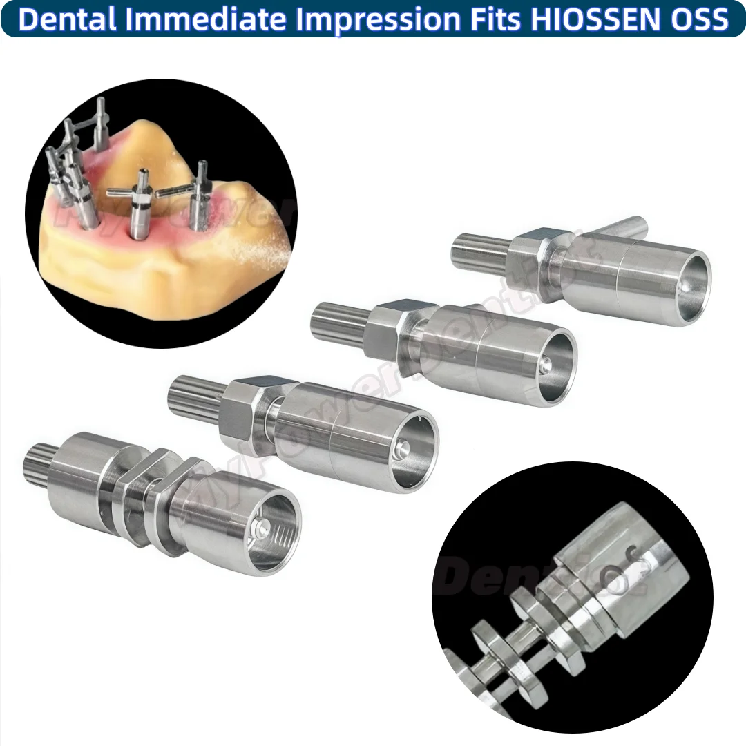 

Immediate Dental Impression Taking Post Edentulous Coping OSS 4Size