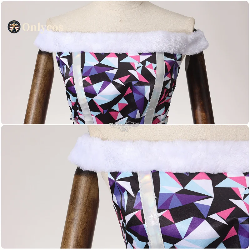 فستان مدرسي Abbey Bominable Cosplay Anime Monster للعب الأدوار وحفلات الهالوين كرنفال للنساء Onlycos