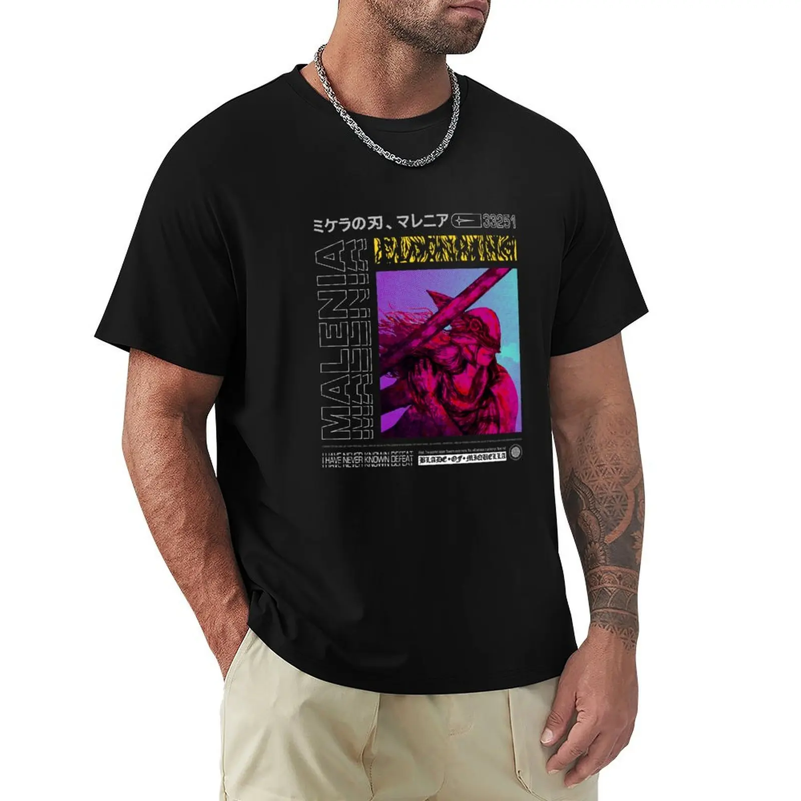 Malenia, blade of Miquella T-Shirt Plus Size Summer Short Sleeve T-Shirt