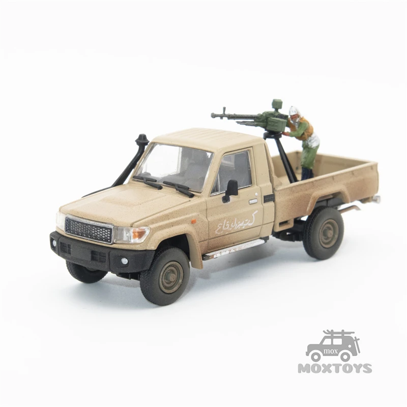 Hobby Fans 1:64 Land Cruiser J70 LC79 Pickup military Ver Diecast Model Car