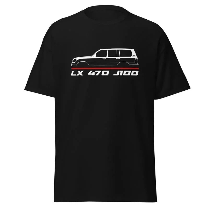

Мужская футболка 2024, повседневная футболка Lexus LX 470 J100 1999-2007, футболка для энтузиастов, летняя футболка с короткими рукавами, 100% хлопок, S-3XL, крутая футболка