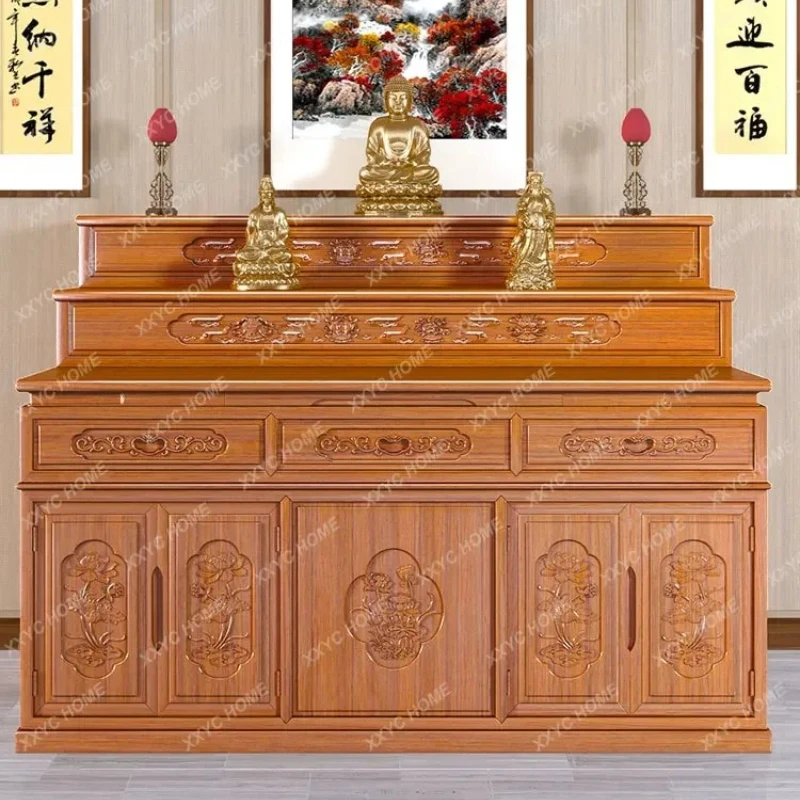 X-S Simple Eight Immortals Table for placing items in the middle hall of the three-layer shrine for household use HG