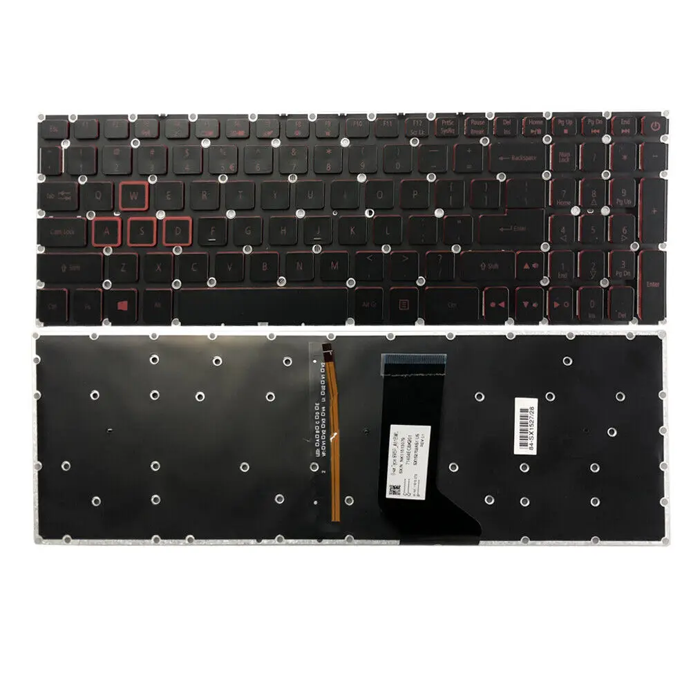

for Acer Nitro5 AN515-41 AN515-42 AN515-51 AN515-52 AN515-53 Keyboard w/ Backlit