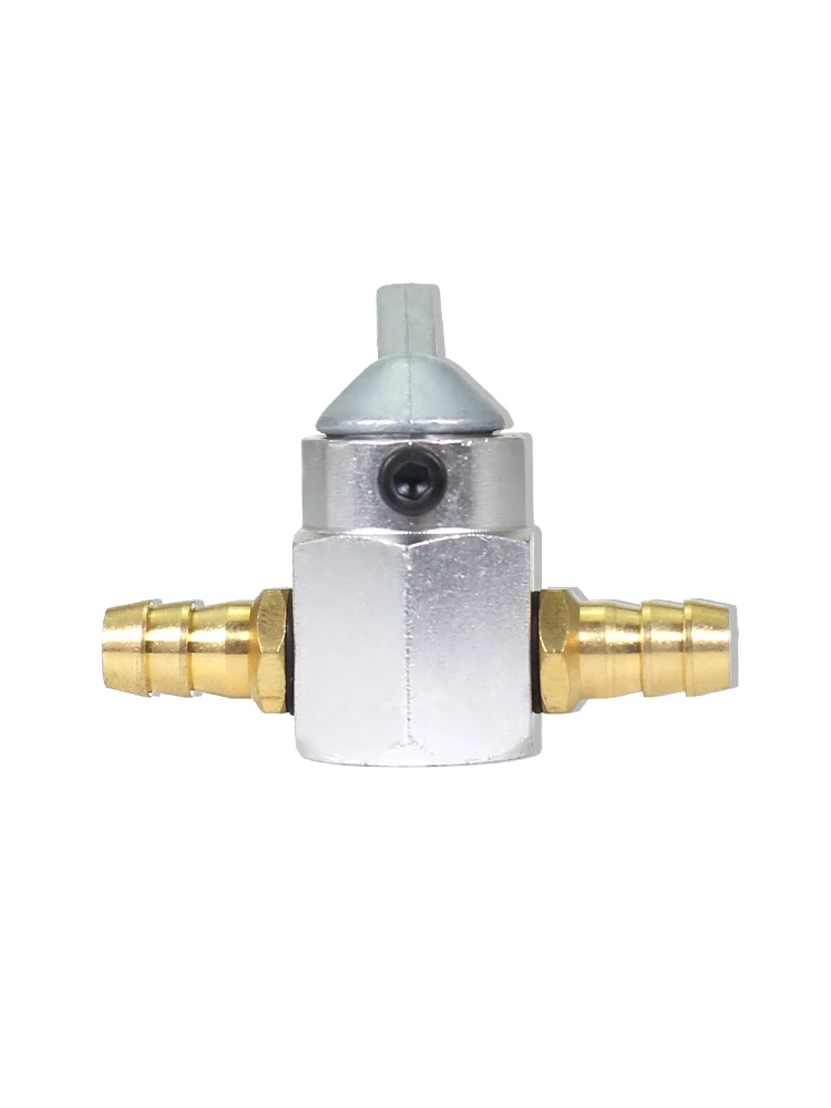AliExpress NONE Motorcycle Fuel Petcock Switch Gal Tap 8mm Silver 5-16 Inline for Dirt Pit Bike ATV Quad Buggy Such As YAMAHA PY50