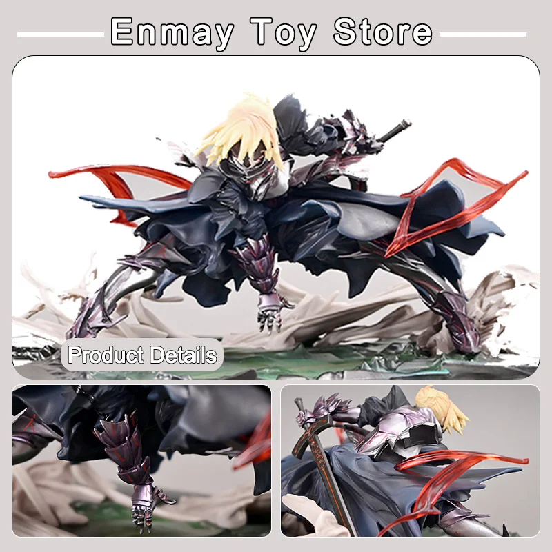 

Saber Fate Gk Statue Scene Model Handmade Desktop Office Ornament Action Dolls Birthday Christmas Gifts Collection For Friends