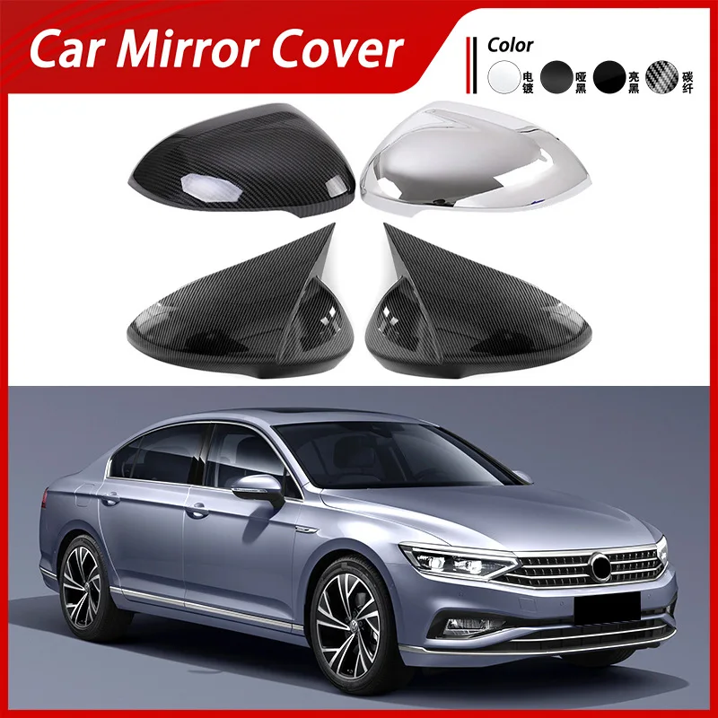 Suitable for 17-21 Volkswagen Maiteng Magotan B8 rearview mirror cover electroplated rearview mirror shell reflector