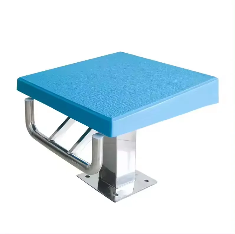 Pool Competition Training Swimming Pool Stainless Steel Starting Block Diving Board Platform