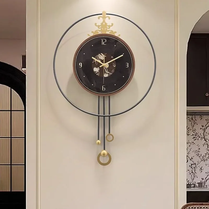 

Minimalist Nordic Wall Clock Silent Non-Ticking Battery Operated Modern Living Room Bedroom Kitchen Home Decor Abstract Wall Art