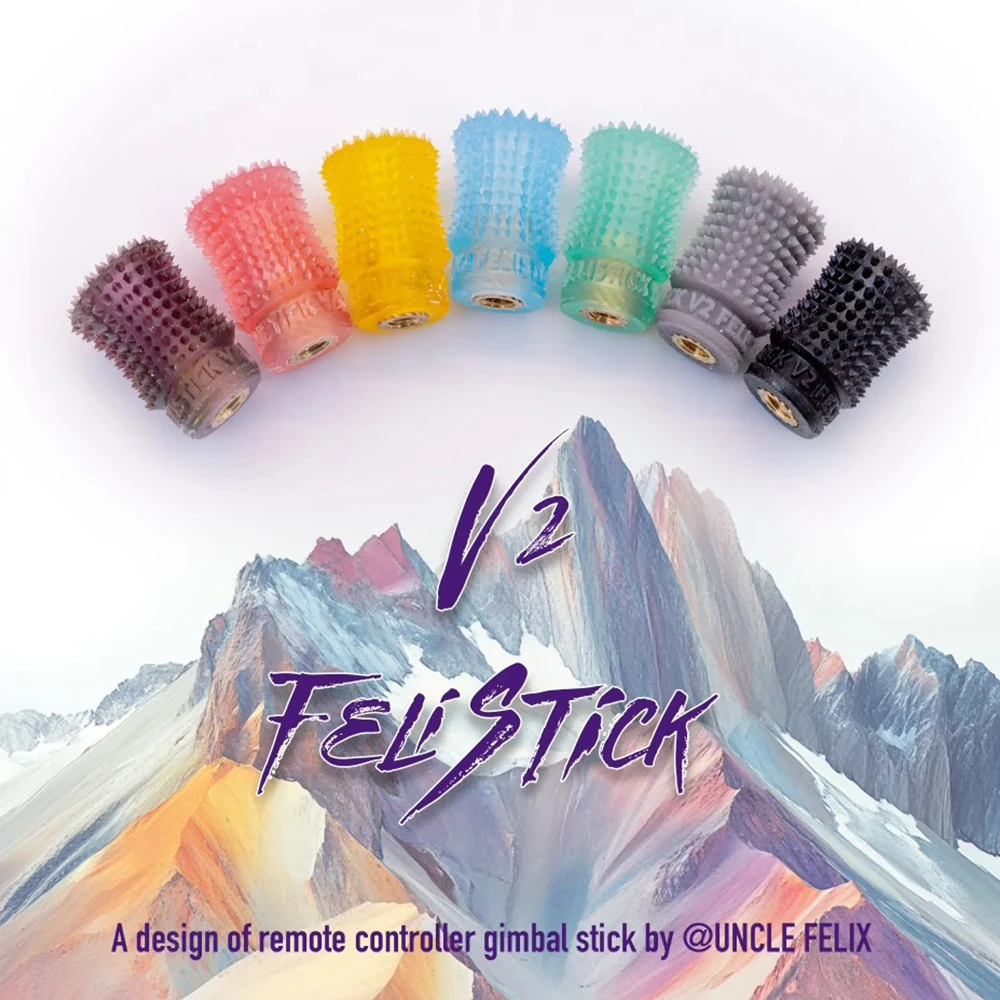 FeliStick V2 M3L M4 Rocker Cap Joystick Lever FPV Gimbal Stick Ends for RadioMaster Pocket Remote Controller Drone Accessories